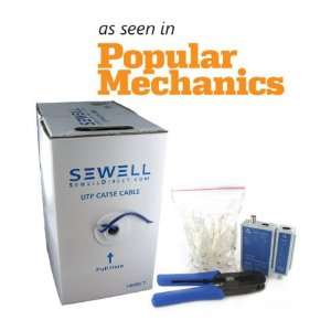 Sewell direct  Network Cable Kit   Cat5e, Connectors, Crimpter, and 