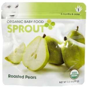    Sprout Starter Organic Baby Food 2.5 oz   Roasted Pears Baby