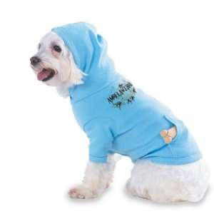   Roll Hooded (Hoody) T Shirt with pocket for your Dog or Cat LARGE Lt