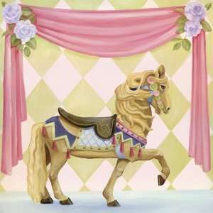  Carousel Horse Canvas Reproduction Baby