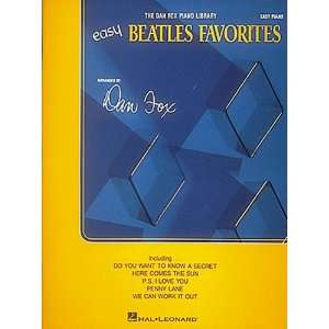Beatles Easy Favorites (Easy Piano Personality) The Beatles 