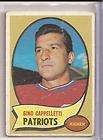 1970 GINO CAPPELLETTI TOPPS CARD #7 NEW ENGLAND PATRIOT