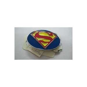 Official Licensed Dc Comic Superman Logo in Blue,yellow and Red Oval 
