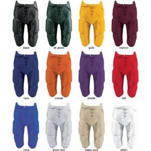   Youth Integrated Football Dazzle Pants WHITE YS