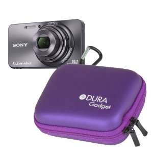  Durable Purple Camera Case For Sony DSC HX9V, H70, W570 