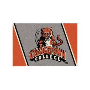 Georgetown College Tigers 7 8 x 10 9 Team Spirit Area Rug
