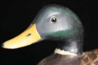 Three Quarter Size Mallard Duck Decoy A E Crowell  