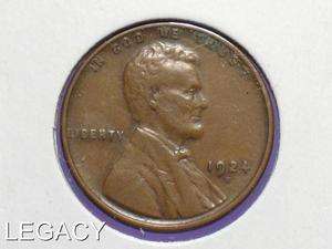 1924 D LINCOLN WHEAT CENT *KEY DATE* DENVER PENNY (TS  