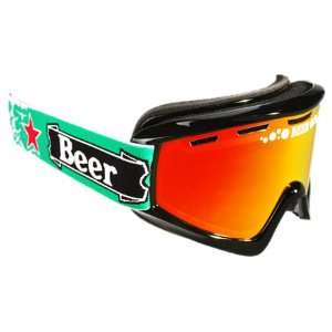 Beer Optics 067 06 806 Ski Cold Heiny Goggles with Dual Pane Vented 
