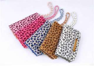 New Luxury Designer Leopard Case Cover Flip Wallet Pouch Bag For 