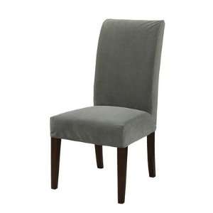  Powell Concrete Grey Velvet Slip Over, Fits 741 440 Chair 