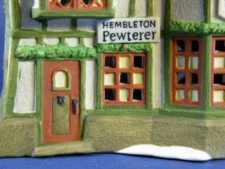 Dept 56 Dickens Village Hembleton Pewterer 58009  