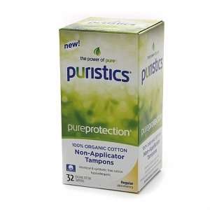  Puristics Pure Protection 100% Organic Cotton Tampons Non 