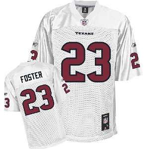   Houston Texans Arian Foster White Replica Football Jersey Sports