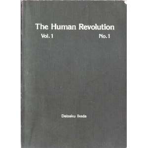  Human Revolution   Vol. 1 No. 1 Daisaku Ikeda Books