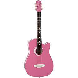 Luna Aurora Rose 3/4 size Acoustic Guitar  