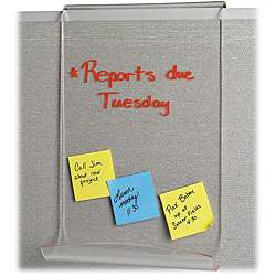 Safco Clear Acrylic Dry Erase Boards (Pack of 5)  