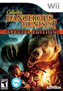 Wii   Cabelas Dangerous Hunts 2011 Special Edition  