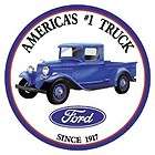 FORD MOTOR COMPANY HISTORIC LOGO Vintage Style Tin Sign Antique USA 