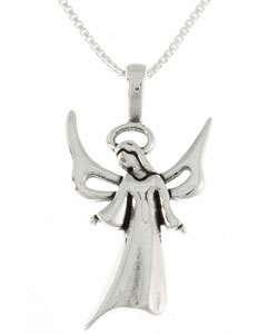 Sterling Silver Angel Necklace  