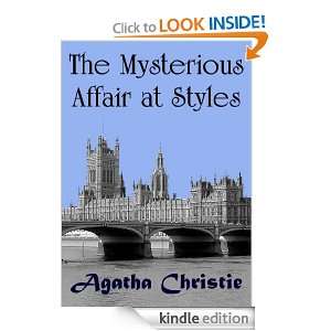 The Mysterious Affair at Styles Agatha Christie  Kindle 