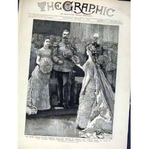    Silver Wedding Prince Germany Princess William 1883