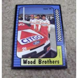   Maxx The Wood Brothers # 159 Nascar Racing Card