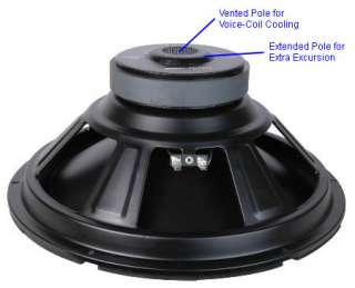NEW 12 Woofer Poly Cone Rubber Surround 8 ohms Excellent DIY Speaker 