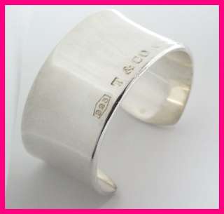Tiffany & Co Sterling Silver 925 1837 Cuff Bracelet  