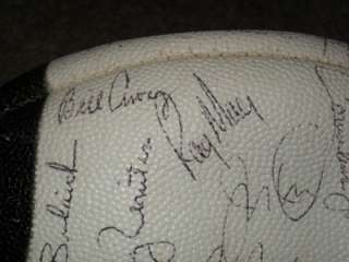 Signature is hand signed on 1970 Baltimore Colts Super Bowl Champions 