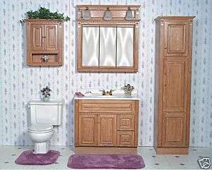 36 Eswell Oak Bathroom Vanity  