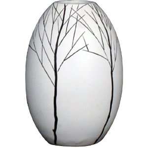  Egg White 11 High Vase