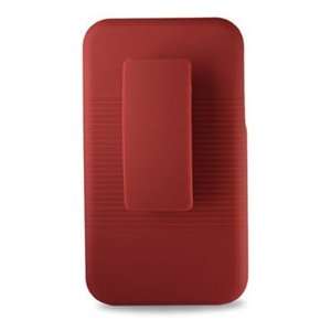  WIRELESS CENTRAL Brand COMBO Ripple Hard Snap on RED Plastic 