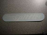 SCHWINN SPITFIRE CHAIN GUARD DECAL IN WHITE NEVER USED  