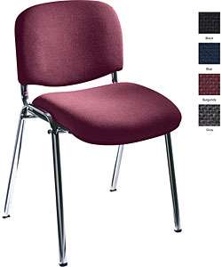 Safco Visit Upholstered Stack Chair (Set of 2)  