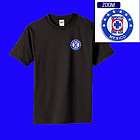 Cruz Azul Mexico Football Soccer Patch t shirt BLACK $14.99 M XL