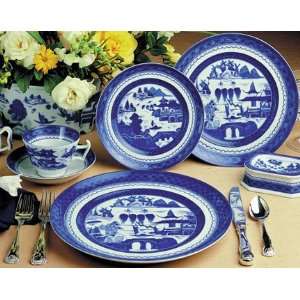  Mottahedeh Blue Canton 5Pc Place Setting