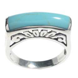 Sterling Silver Turquoise Ring  