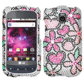 BLING SnapOn Phone Cover Case for LG THRIVE PHOENIX P505 OPTIMUS T 