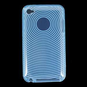  TPU Clear Blue Thumb Print Hard Protector Case For Apple 