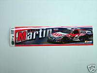 MARK MARTIN NASCAR BUMPER STRIP/STICKER  