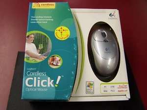 Logitech Cordless Click Optical Mouse  