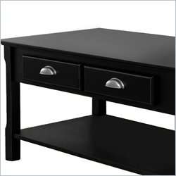 Winsome Timber Solid Wood Black Coffee Table 021713202383  
