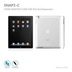 New Macally SNAP2C Tablet PC Skin For Ipad Series2G Crystal Clear 