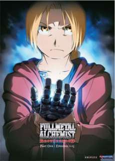Fullmetal Alchemist Brotherhood, Part 1 (DVD)  