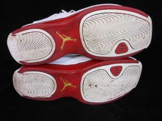 Vtg OG 2003 Nike Air Jordan XVIII 18 s sz 6.5 y VI CDP White Red 