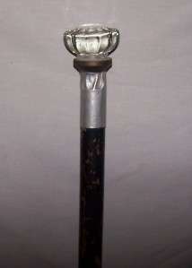 Vintage Wooden Cane/Walking Stick w/Door Knob Handle  