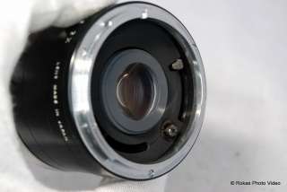 Canon FD 3X teleconverter lens manual focus teleplus  
