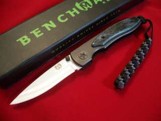 Benchmark   CERAMIC BLADE pocket KNIFE w BONE & LANYARD  