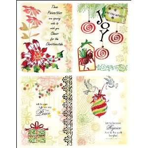  Penny Black Christmas Stickers Joy To The World 